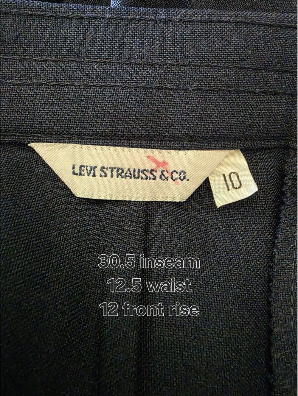 Levi's Navy Trouser Pants